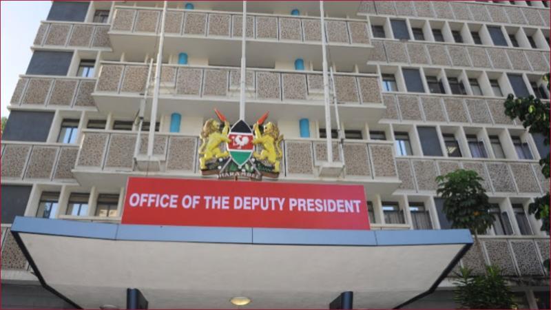 State House chief of economic advisers claimed a majority of staff in the Office of the Deputy President were sent home.